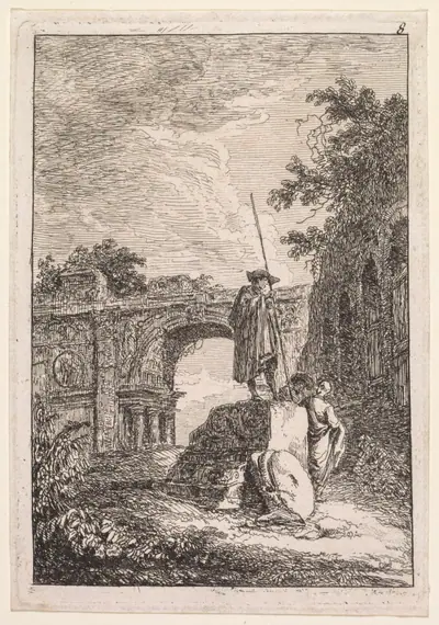 Les Soirées de Rome:  L'Arc de triomphe