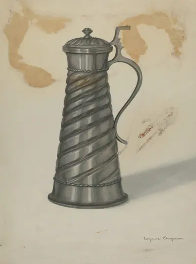 Pewter Pitcher