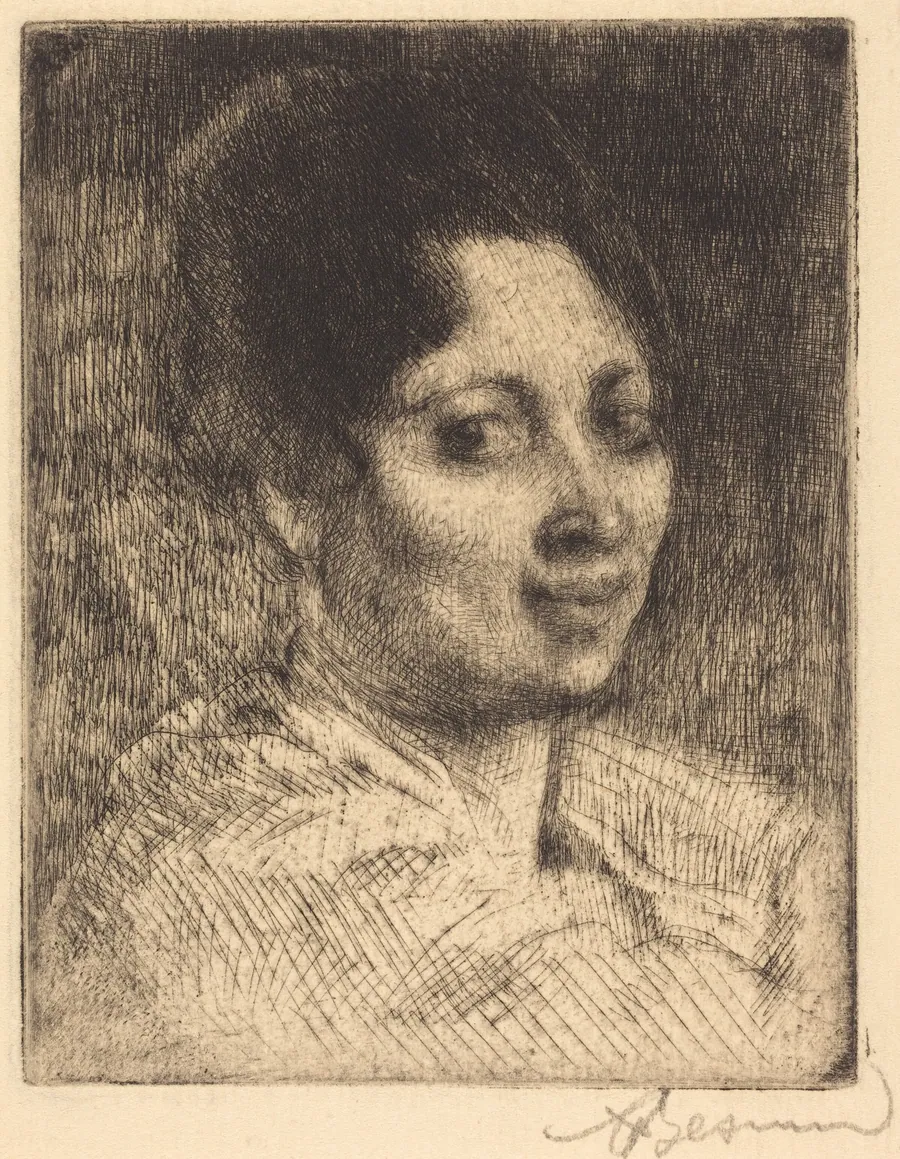 Peppina by Albert Besnard