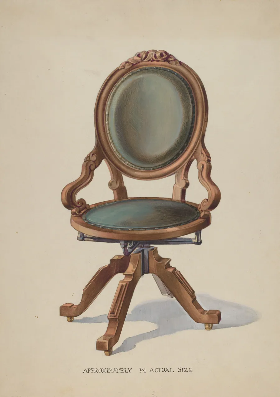 Office Swivel Chair by George Kirschner