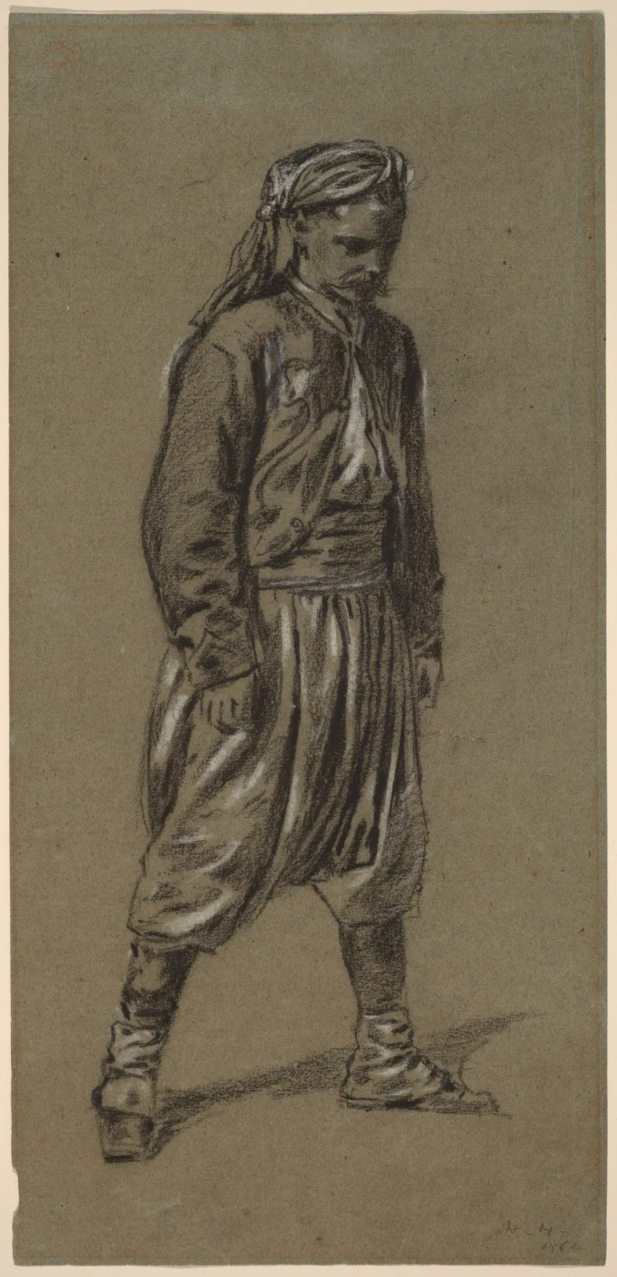 Zouave by Winslow Homer