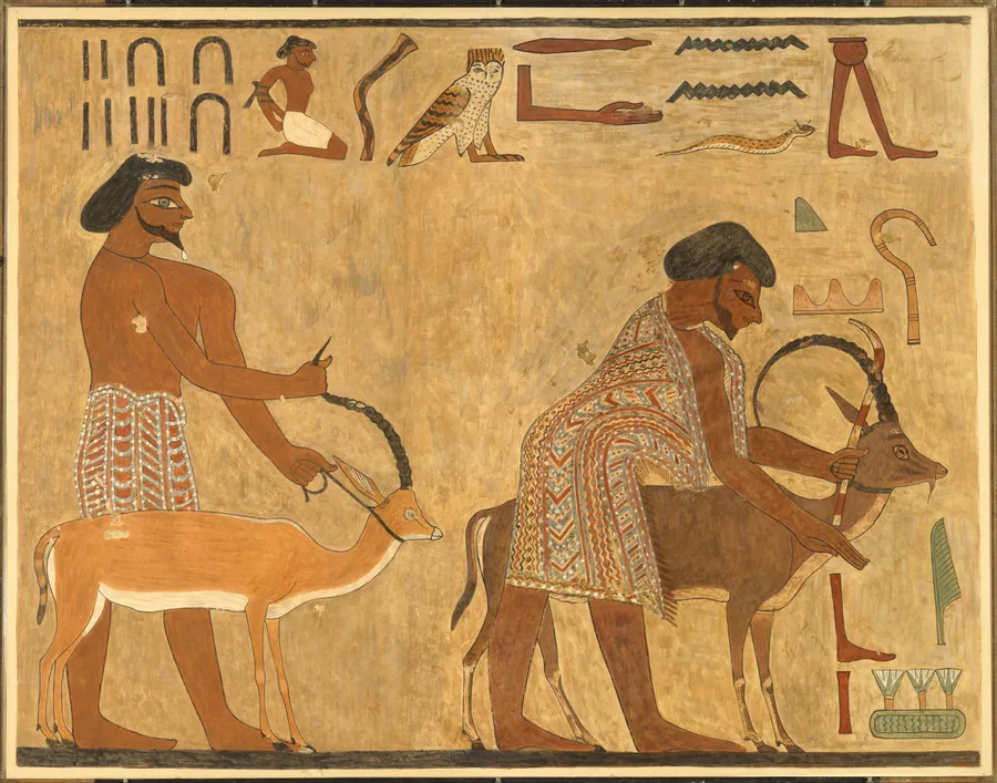 Leaders of the Aamu of Shu by Norman de Garis Davies