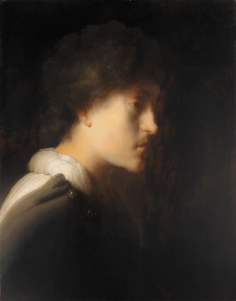 Selvportræt by Jan Lievens