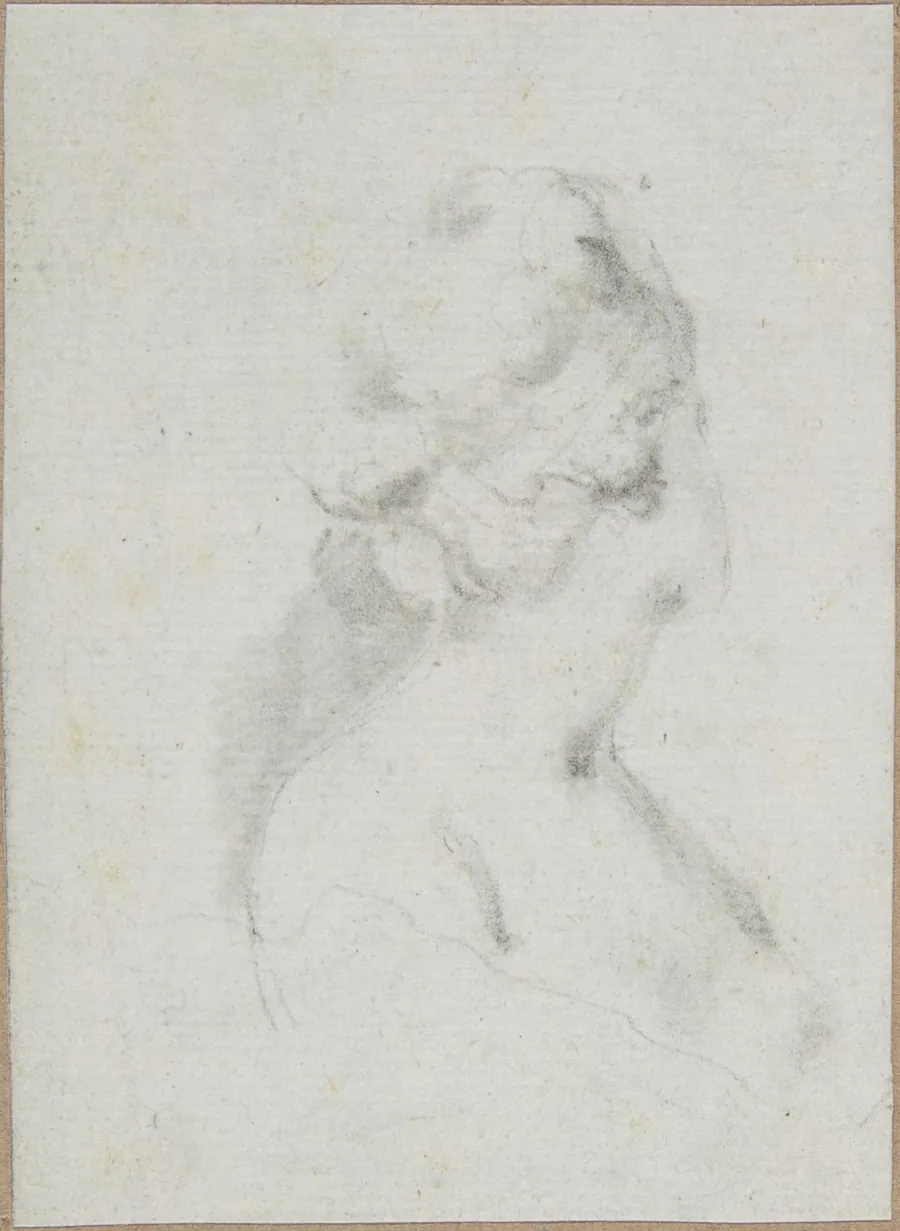 Head and shoulders of a Woman by baron Dominique Vivant Denon