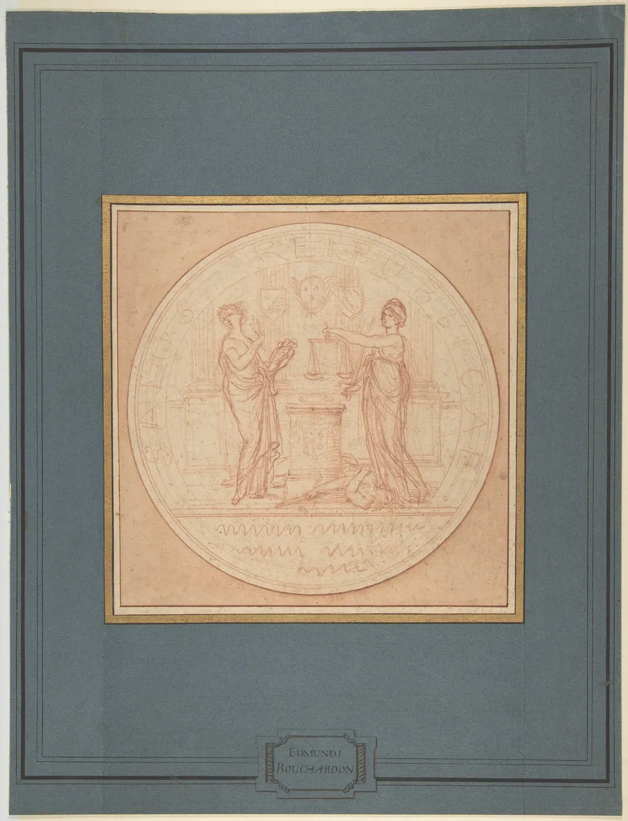 Design for a Medal by Edme Bouchardon