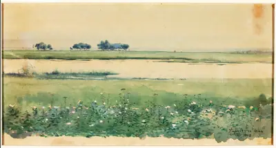 (Landscape with Marshes)