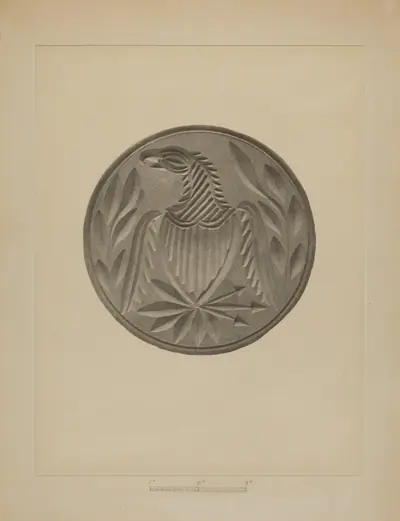 Pa. German Butter Stamp