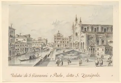 Campo Santi Giovanni e Paolo, Looking Toward the Scuola di San Marco