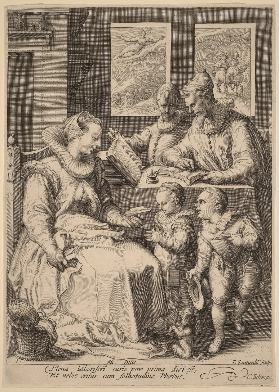 Morning by Jan Pietersz Saenredam