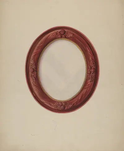 Elliptical Picture Frame