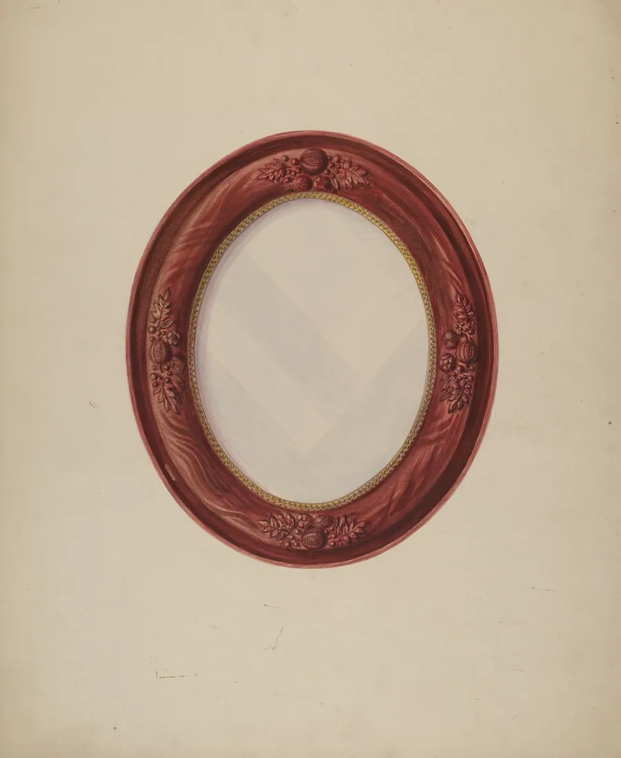 Elliptical Picture Frame by Helen McCollum