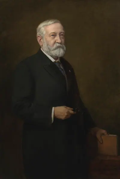 Portrait of President Benjamin Harrison