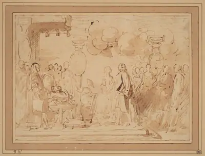 George III Resuming Royal Power in 1789