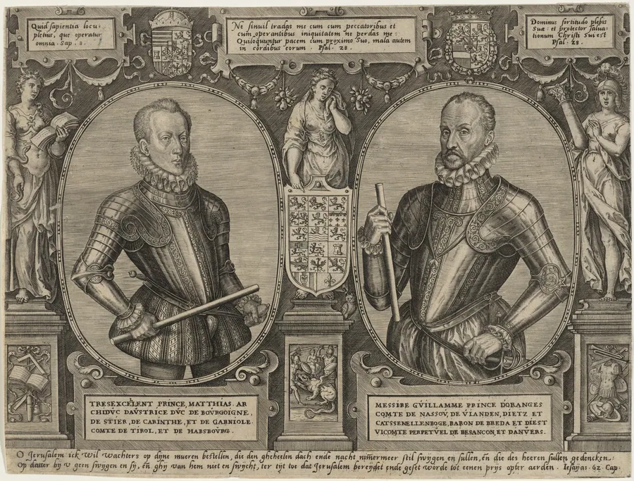 Matthias, Roman Emperor and William I, Princeof Orange by Unknown 19th Century