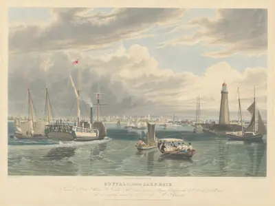 Buffalo, from Lake Erie