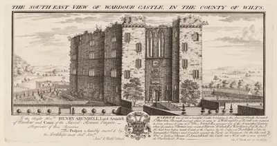 The South-East View of Brough-Castle, in the County of Westmorland