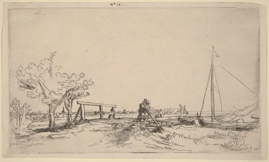 Six's Bridge by Rembrandt van Rijn