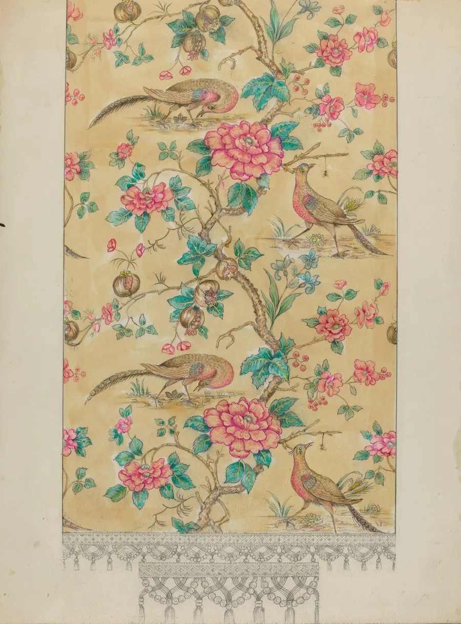 Curtain Drapery by Henry Meyers