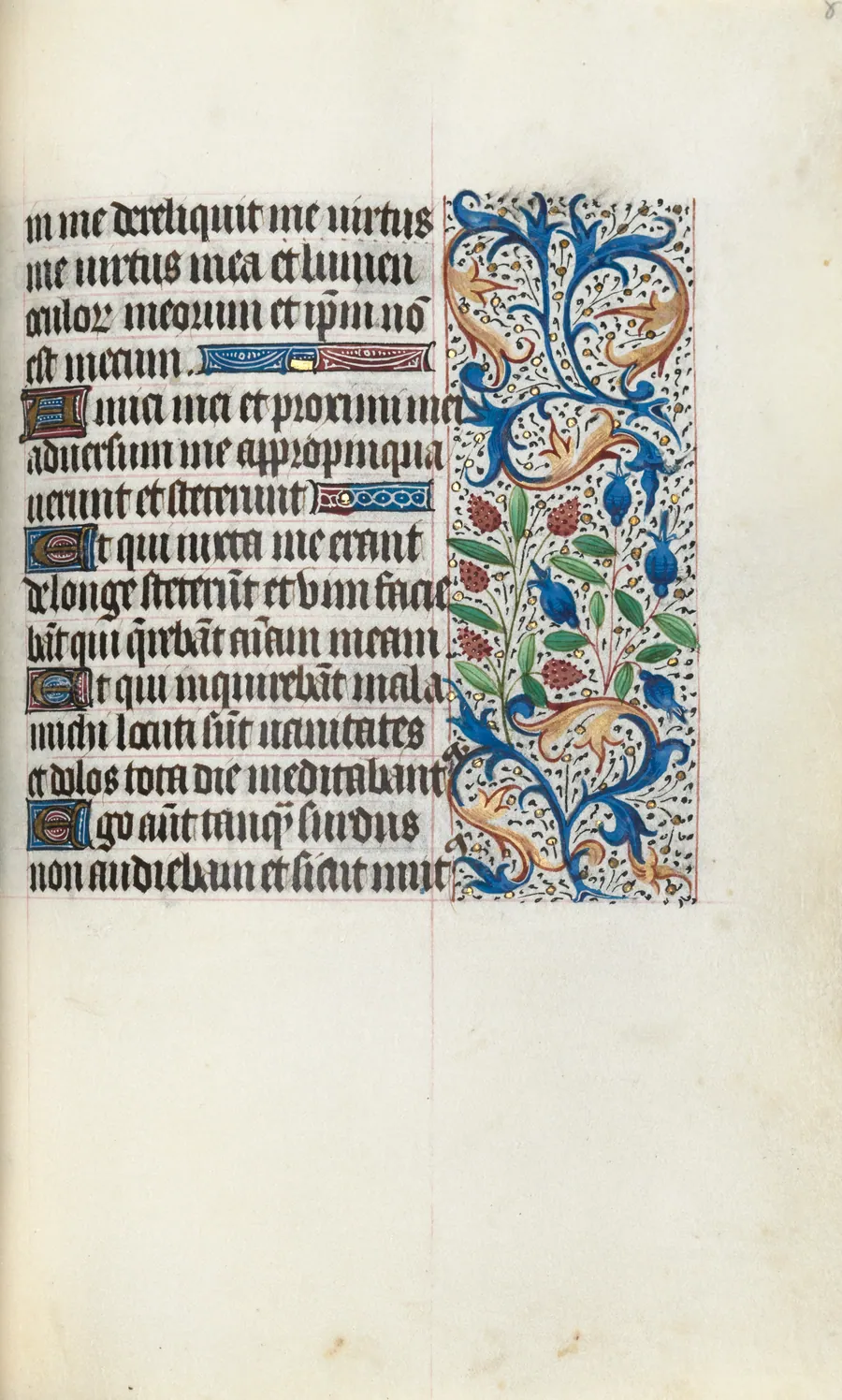 Book of Hours (Use of Rouen): fol. 84r by Master of the Geneva Latini
