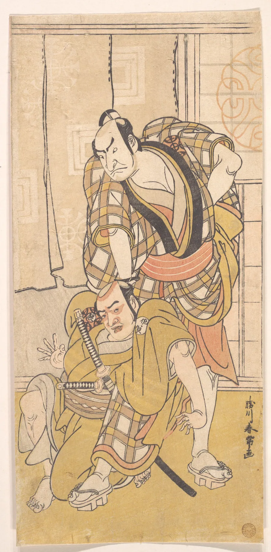 Print by Katsukawa Shunjō