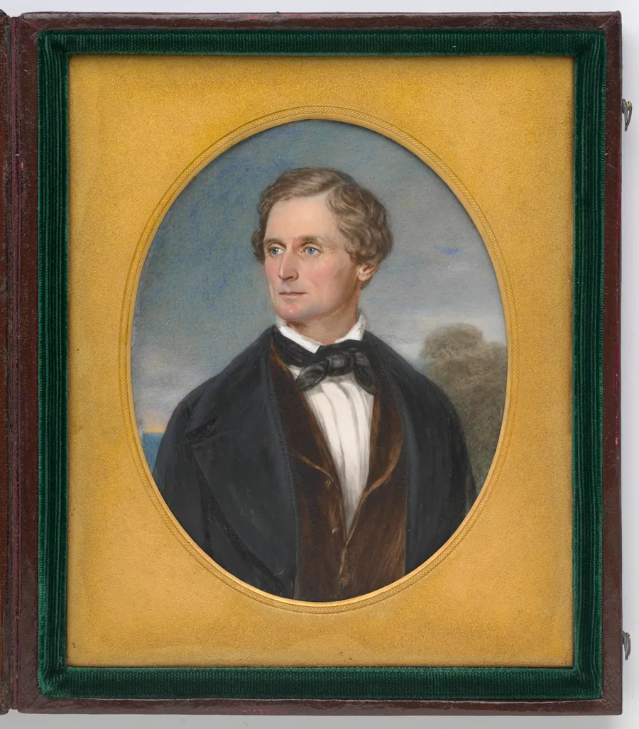 Jefferson Davis by George Lethbridge Saunders, 1807 - 25 Aug 1863