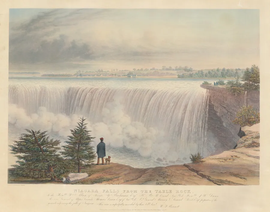 Niagara Falls from the Table Rock by William James Bennett