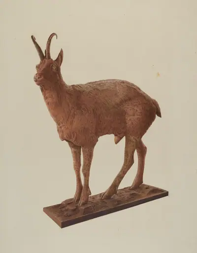 Cast Iron Goat