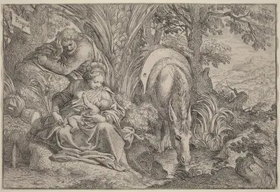 The Rest on the Flight into Egypt