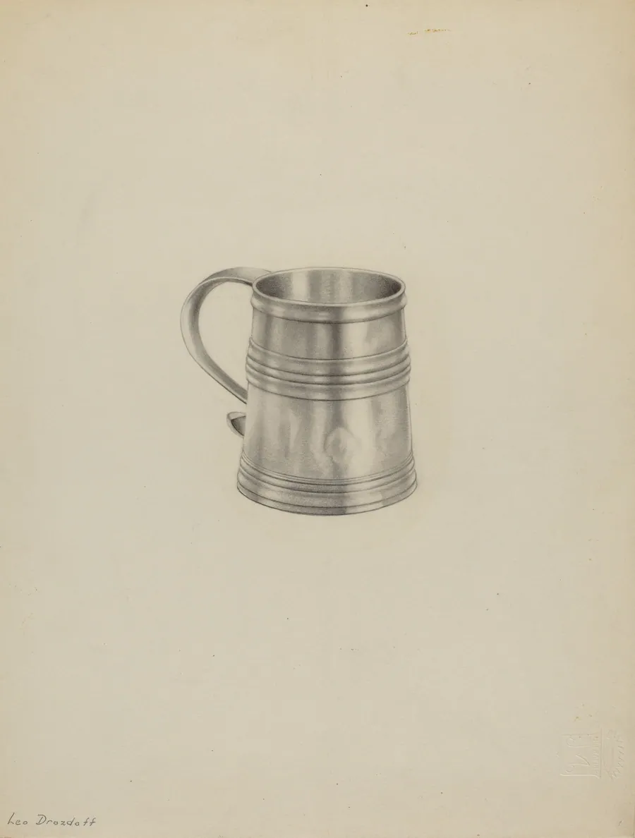 Silver Mug by Leo Drozdoff
