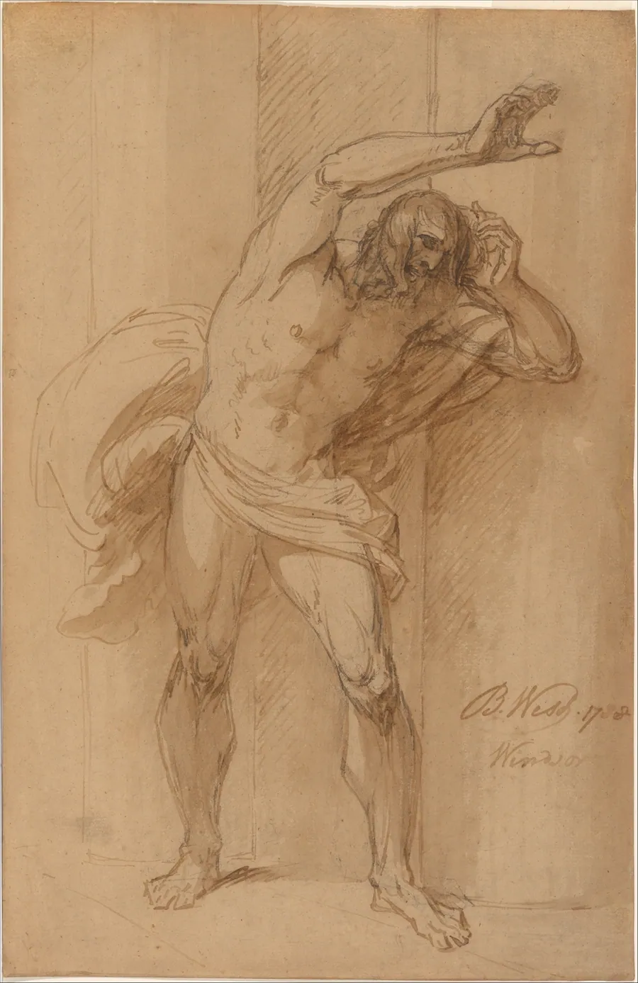 Study for the Crucifixion by Benjamin West
