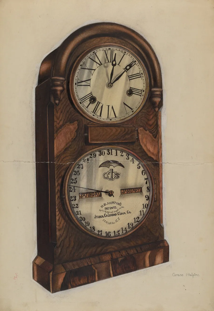 Clock by Grace Halpin