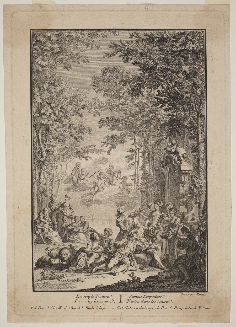 La simple Nature by Francois-Nicolas Martinet