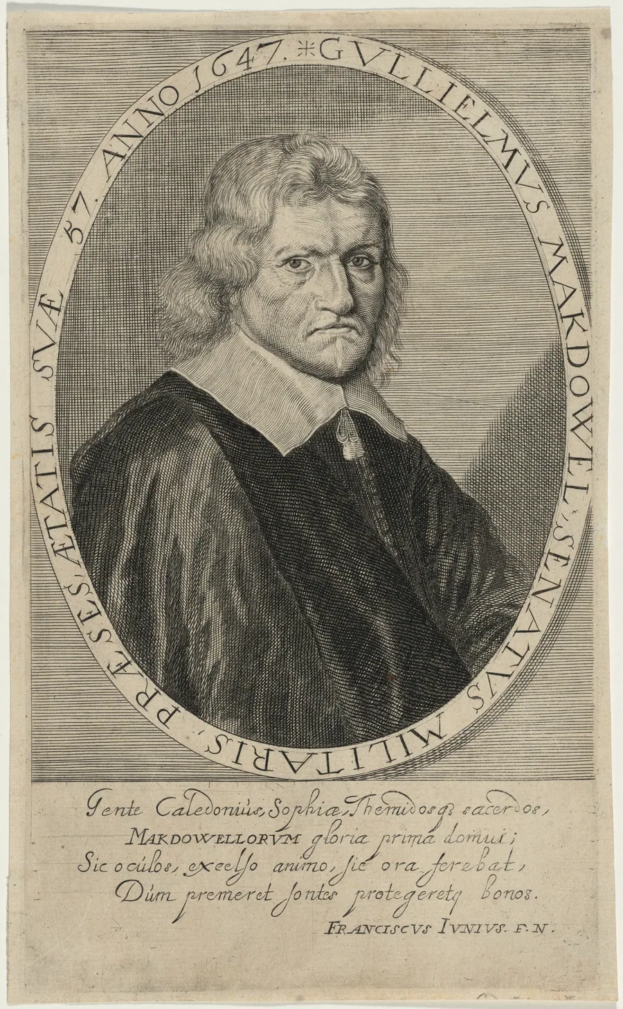 William Macdowell, Scottish Professor at Groningen by Unknown 19th Century