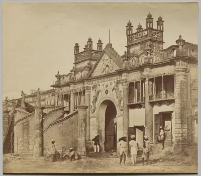 Gateway Leading into the Kaiserbagh