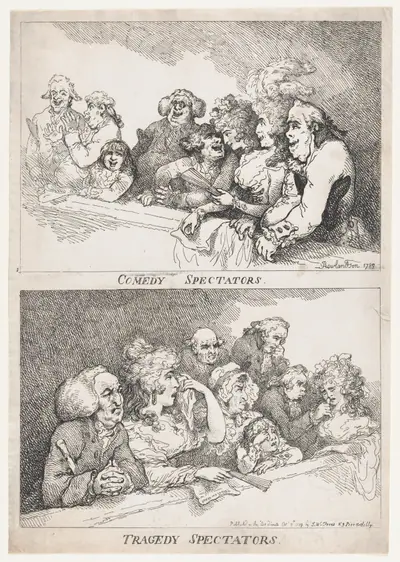 Comedy Spectators, Tragedy Spectators