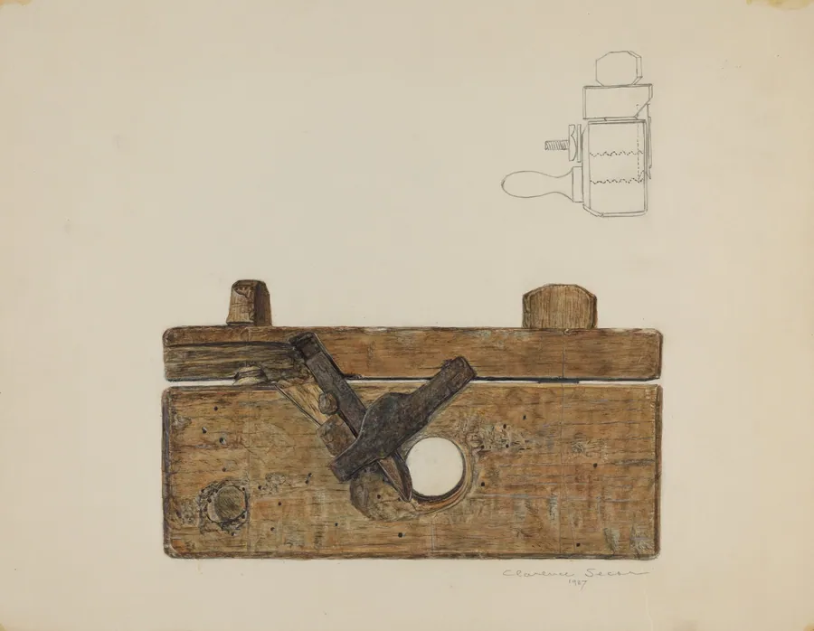 Thread Cutting Plane by Clarence Secor