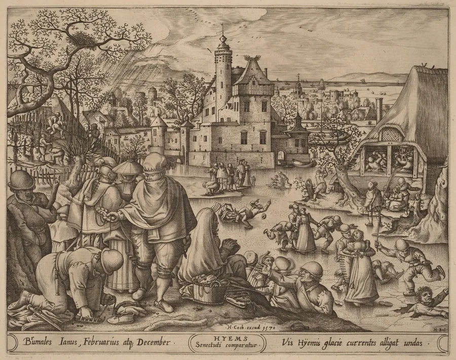 Winter by Pieter van der Heyden