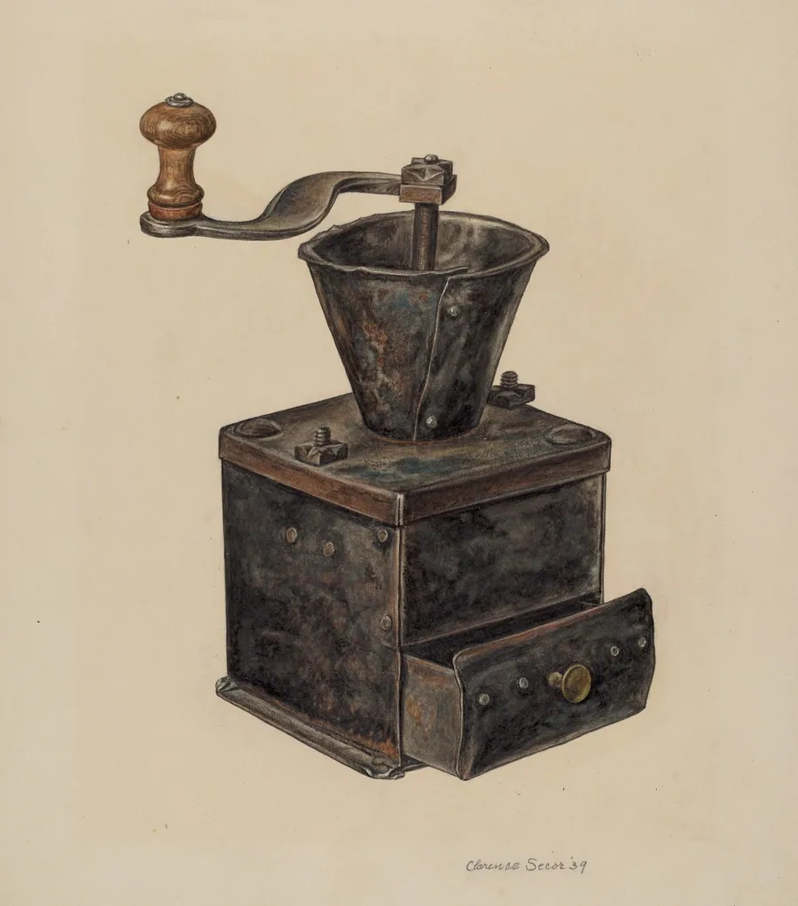 Coffee Mill by Clarence Secor