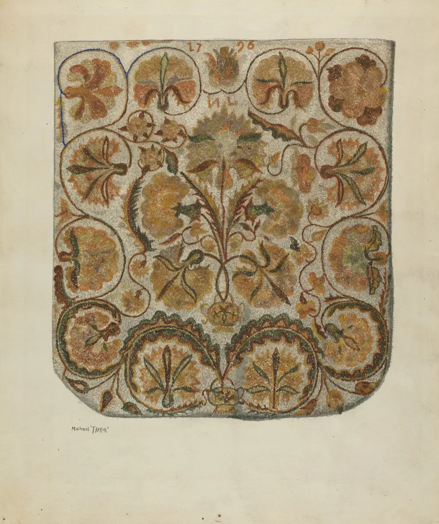 Bedspread by Michael Trekur