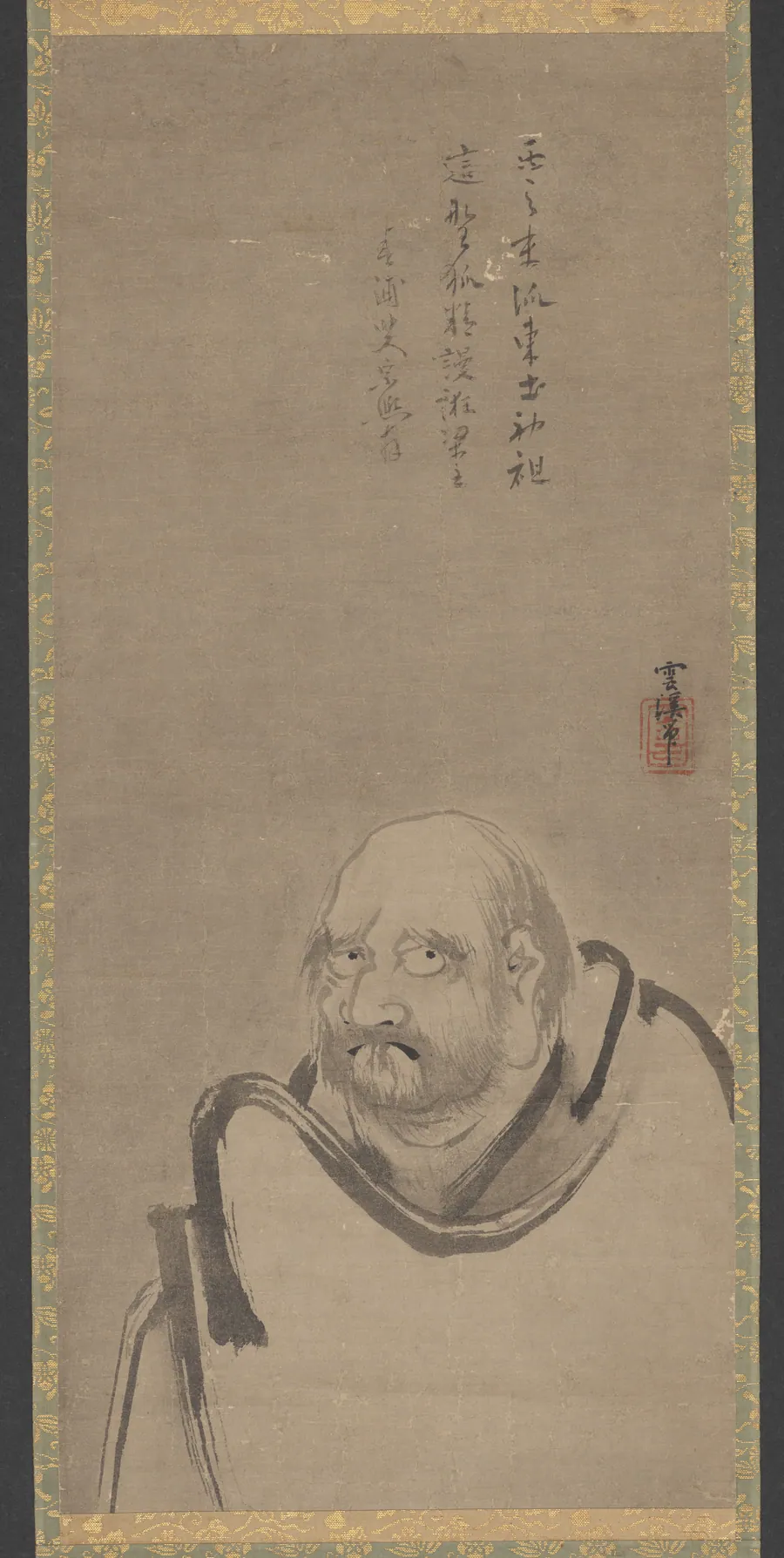 Bodhidharma by Unkei Eii
