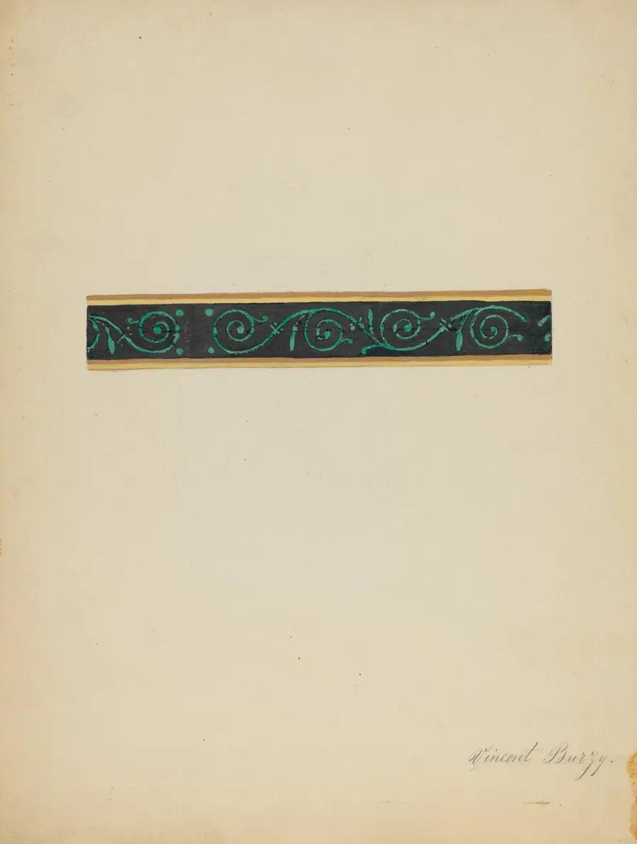 Wall Paper Border by Vincent Burzy