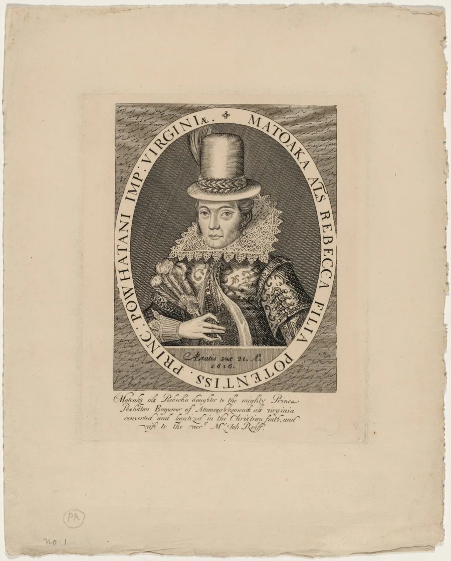 Pocahontas by Anonymous Artist