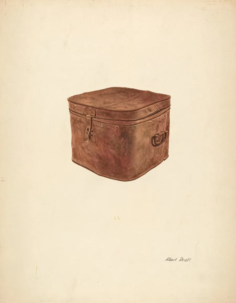 Copper Storage Box by Albert Pratt