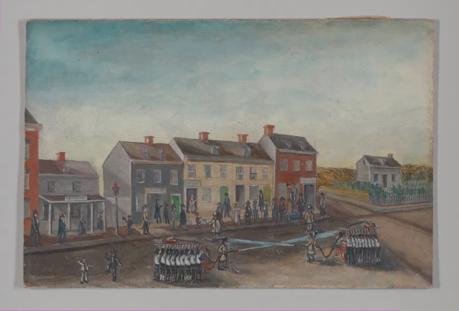 Firemen's Washing Day by William P. Chappel