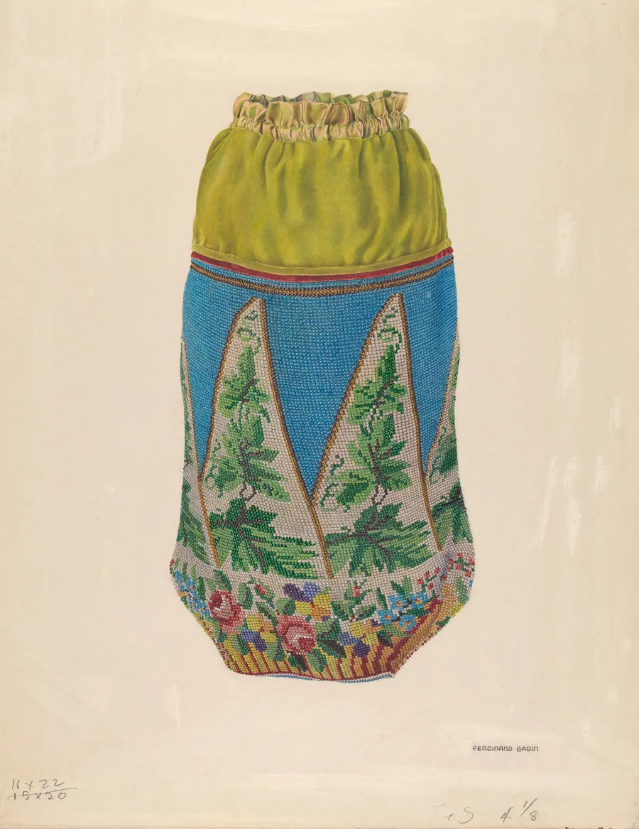 Beaded Handbag by Ferdinand Badin