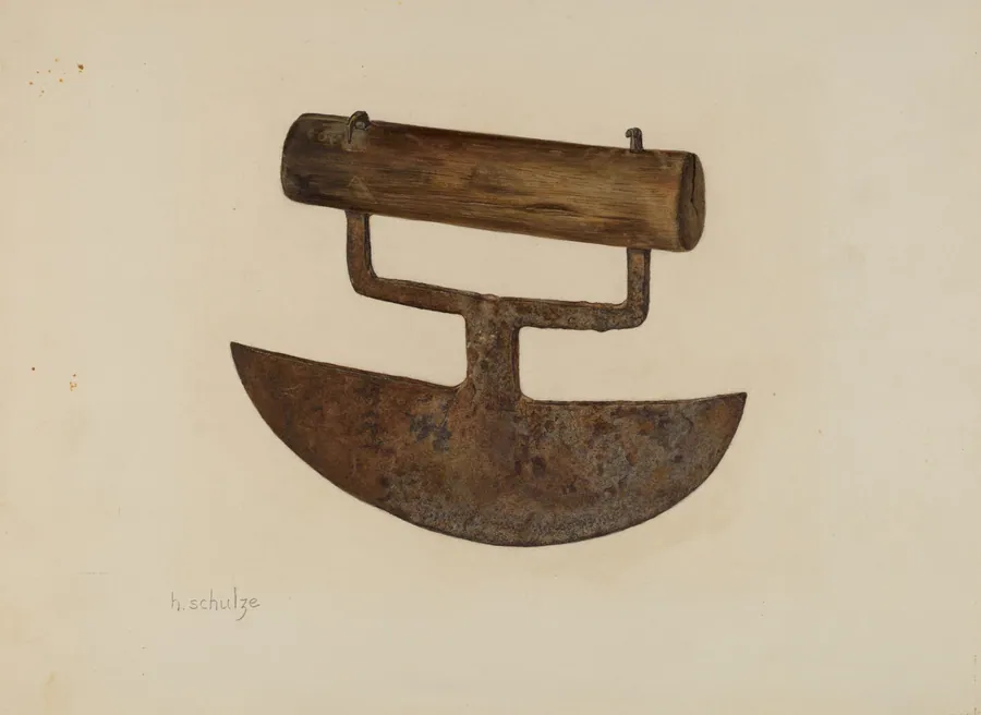Chopping Knife by Herman Schulze