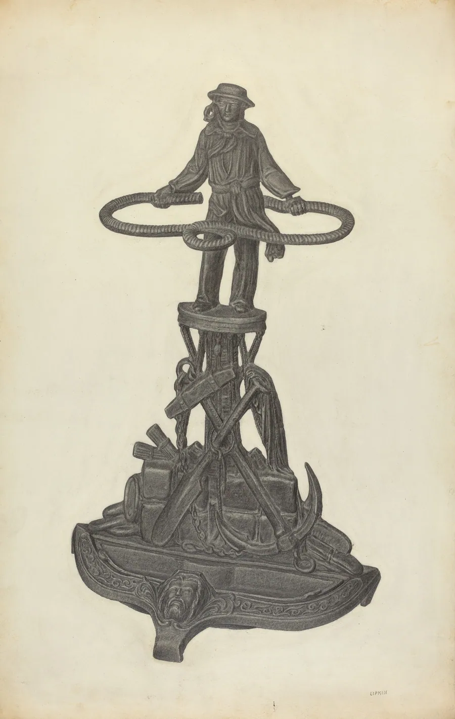 Umbrella Stand by Jacob Lipkin
