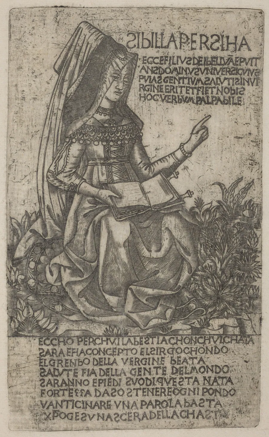 Persian Sibyl by Italian 15th Century