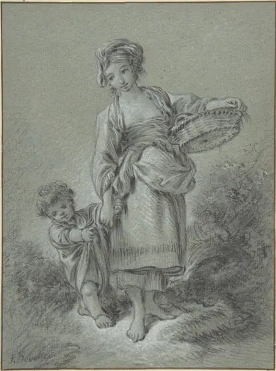 Woman and Boy