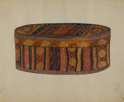 Pa. German's Bride's Box